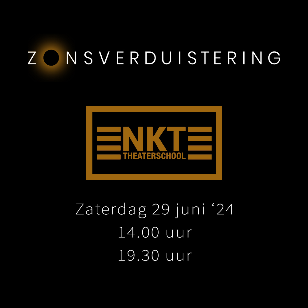NKT Theaterschool Zonsverduistering 29 juni 2024 1400uur
