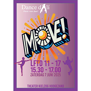 Dance d'Alí Groningen show 3: 7 juni 2025 15.30