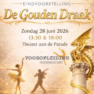 Vooropleiding Hedendaagse Dans "De Gouden Draak" 28 juni 2026 aanvang 13:30